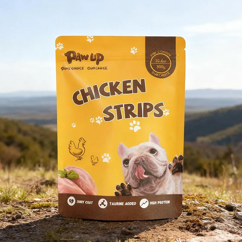 पर्यावरण अनुकूल क्राफ्ट पेपर बिल्ली भोजन बैग